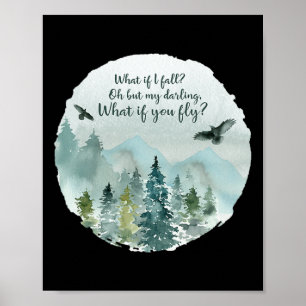 Póster ¿Y si me caigo en otoño gracias al día de Acción d