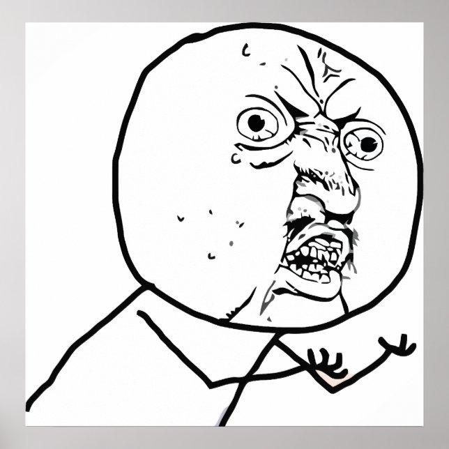 PÓSTER Y U NO - POSTER (Frente)