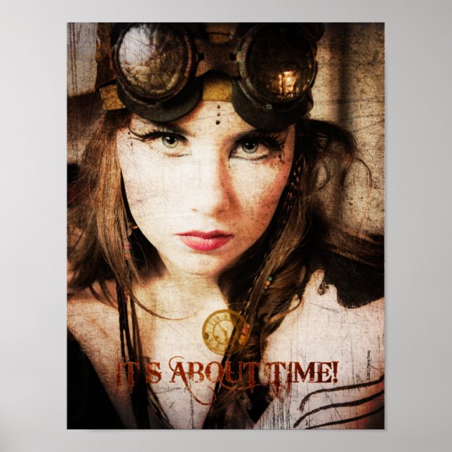 Póster ¡Ya era hora! Imprimir (Frente)