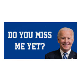 Póster ¿Ya Extrañas A Joe Biden?