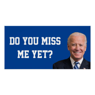 Póster ¿Ya Extrañas A Joe Biden?