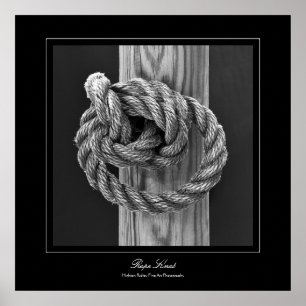 Póster Yachtsmans Rope Knot - Bella Artes
