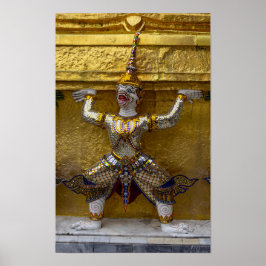 Póster Yahsha statue in Bangkok