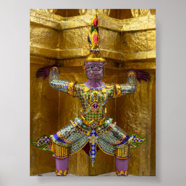 Póster Yahsha statue in Bangkok