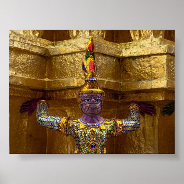 Póster Yahsha statue in Bangkok (Frente)