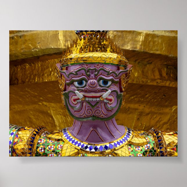 Póster Yahsha statue in Bangkok (Frente)