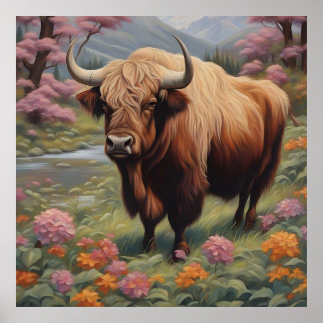 Póster Yak (Frente)