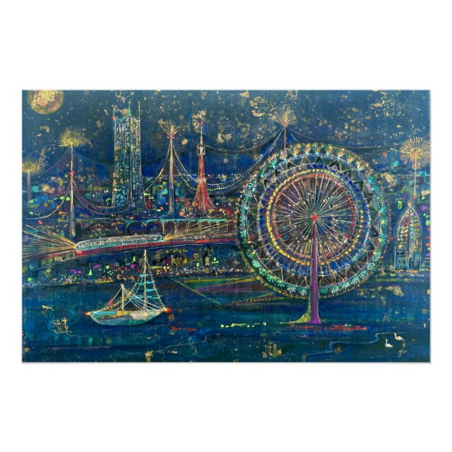 Póster Yakan-Hikou: Flight by Night  (Anverso)