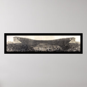 Póster Yale Harvard Game Over Photo 1911