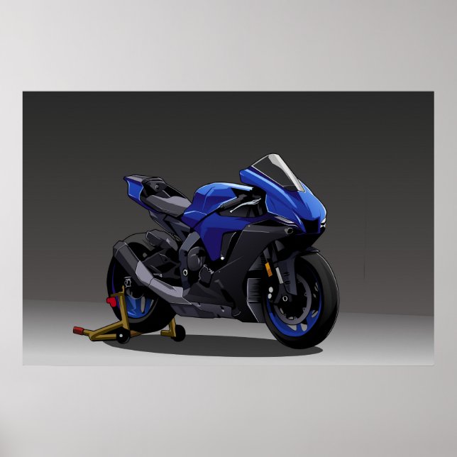 Póster Yamaha R1 (Frente)