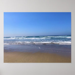 Póster Yaquina Bay State Recreation Site, Newport, Oregón