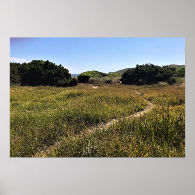 Póster Yaquina Bay State Recreation Site, Newport, Oregón (Frente)