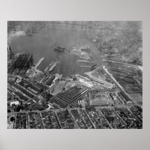 Póster Yard Naval de EE.UU. en Brooklyn NY Photograph (19