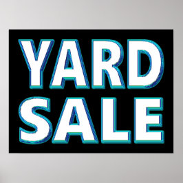 Póster Yard Sale