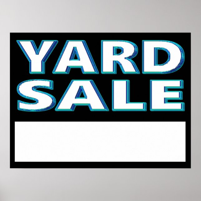 Póster Yard Sale (Frente)