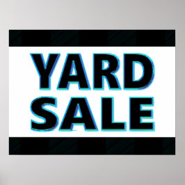 Póster Yard Sale