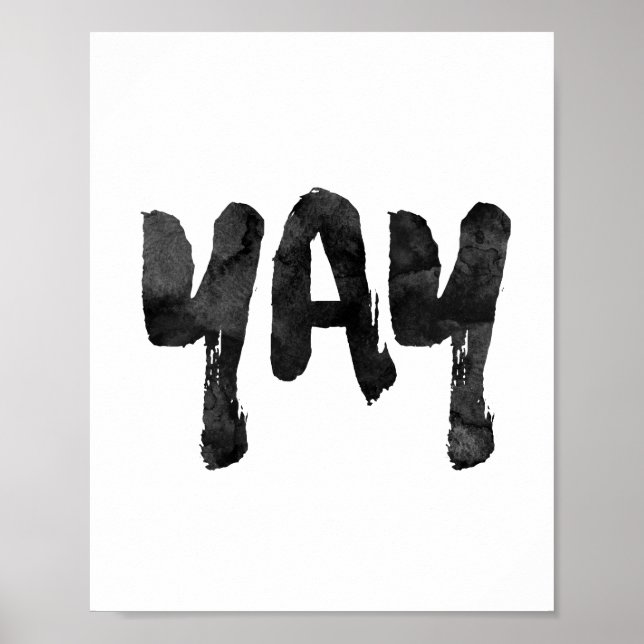 Póster Yay (Frente)