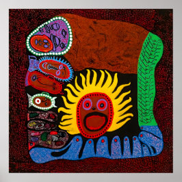 Póster Yayoi Kusama art