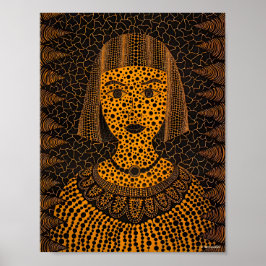Póster Yayoi Kusama art