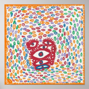 Póster Yayoi Kusama Art 4