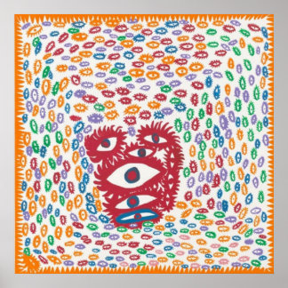 Póster Yayoi Kusama Art 4