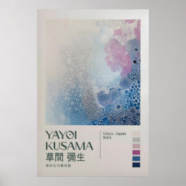 Póster Yayoi Kusama Print, Yayoi Kusama Exhibition