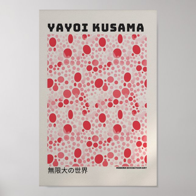 Poster Yayoi Kusama - Resumen Impresión de Yayoi K (Frente)