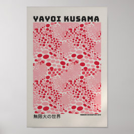 Poster Yayoi Kusama - Resumen Impresión de Yayoi K