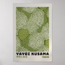 Poster Yayoi Kusama - Resumen Impresión de Yayoi K