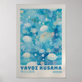 Poster Yayoi Kusama - Resumen Impresión de Yayoi K