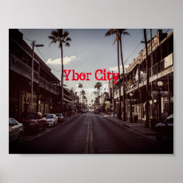 Póster Ybor City, Tampa FLORIDA