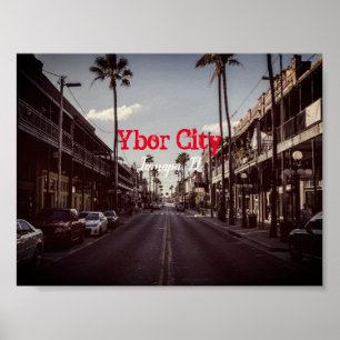 Póster Ybor City, Tampa FLORIDA