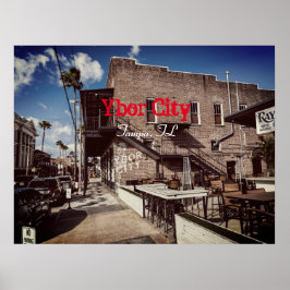 Póster Ybor City, Tampa FLORIDA