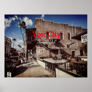 Póster Ybor City, Tampa FLORIDA