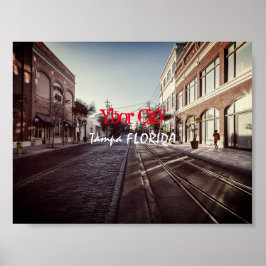 Póster Ybor City, Tampa FLORIDA