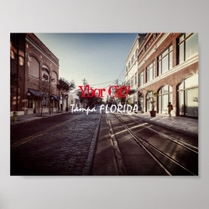 Póster Ybor City, Tampa FLORIDA