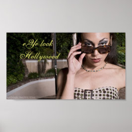 Póster Ye Look Hollywood Poster