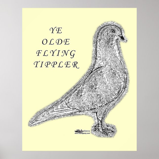 Póster Ye Olde Tippler Pigeon (Frente)