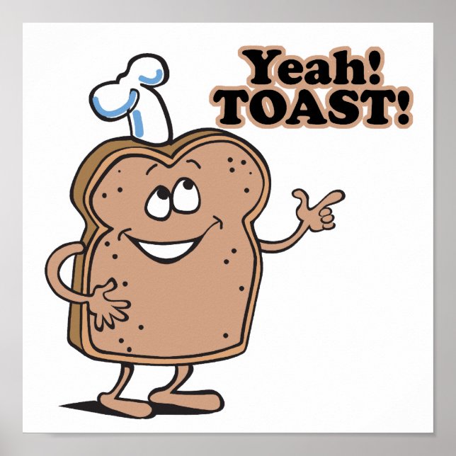 Póster Yeah! ¡TOAST! (Frente)
