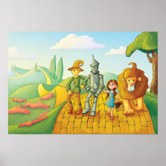 Póster Yellow Brick Road 13x19 Poster