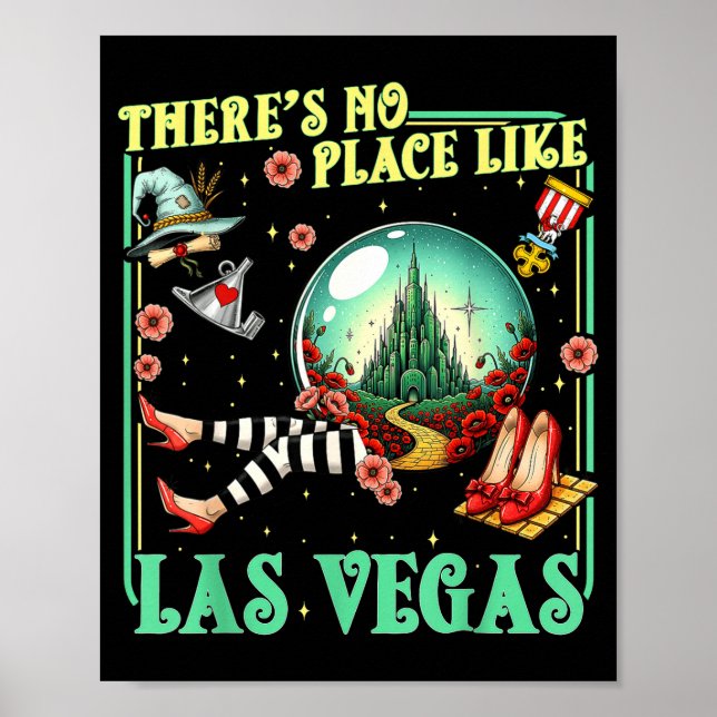 Póster Yellow Brick Road Wicked Off To See Wizard For Men (Frente)