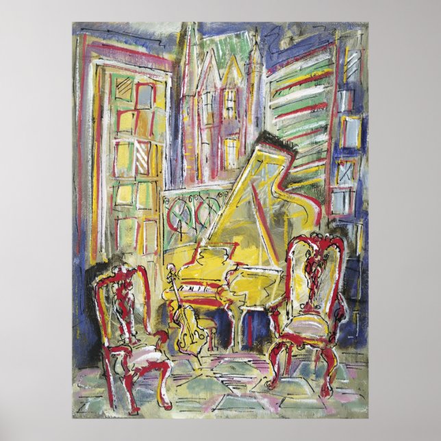 Póster Yellow, Cello, Mellow (Frente)