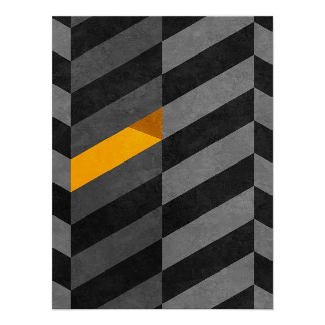 Póster Yellow drawer (Anverso)