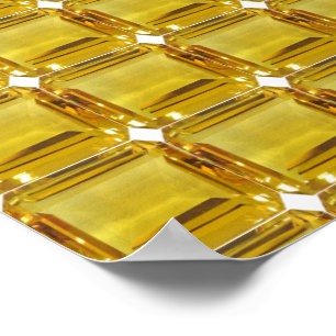 Póster Yellow Gemstone