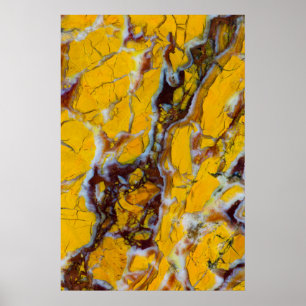 Póster Yellow Shattuckite