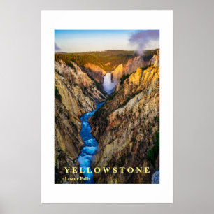 Póster Yellowstone Falls
