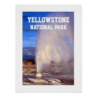 Póster Yellowstone Nationalpark