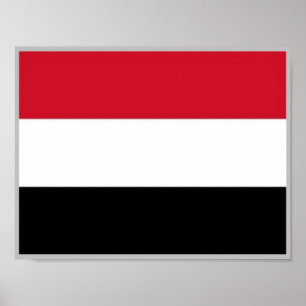 Póster Yemen - Flag -