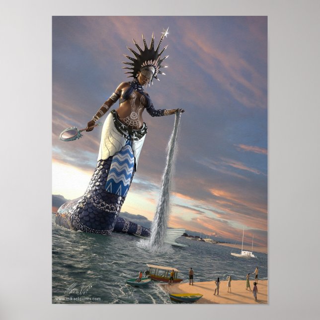 Póster Yemoya/Iemanja (Frente)