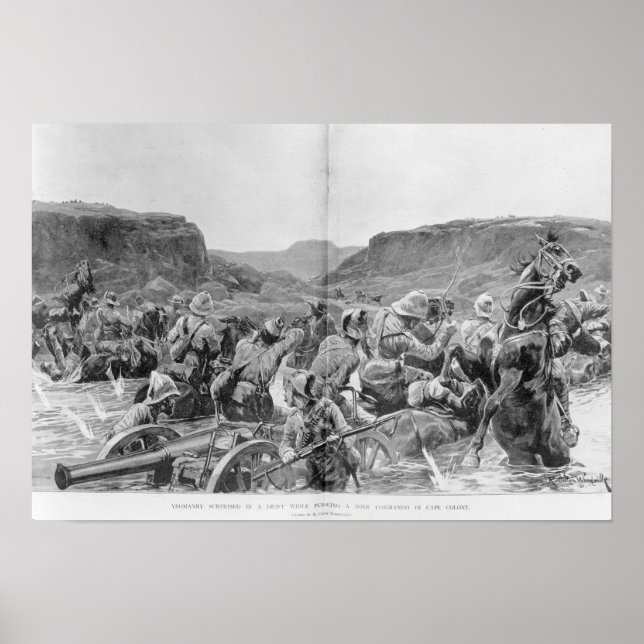 Póster Yeomanry sorprendido por la deriva (Frente)